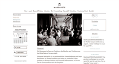 Desktop Screenshot of margarete-restaurant.de